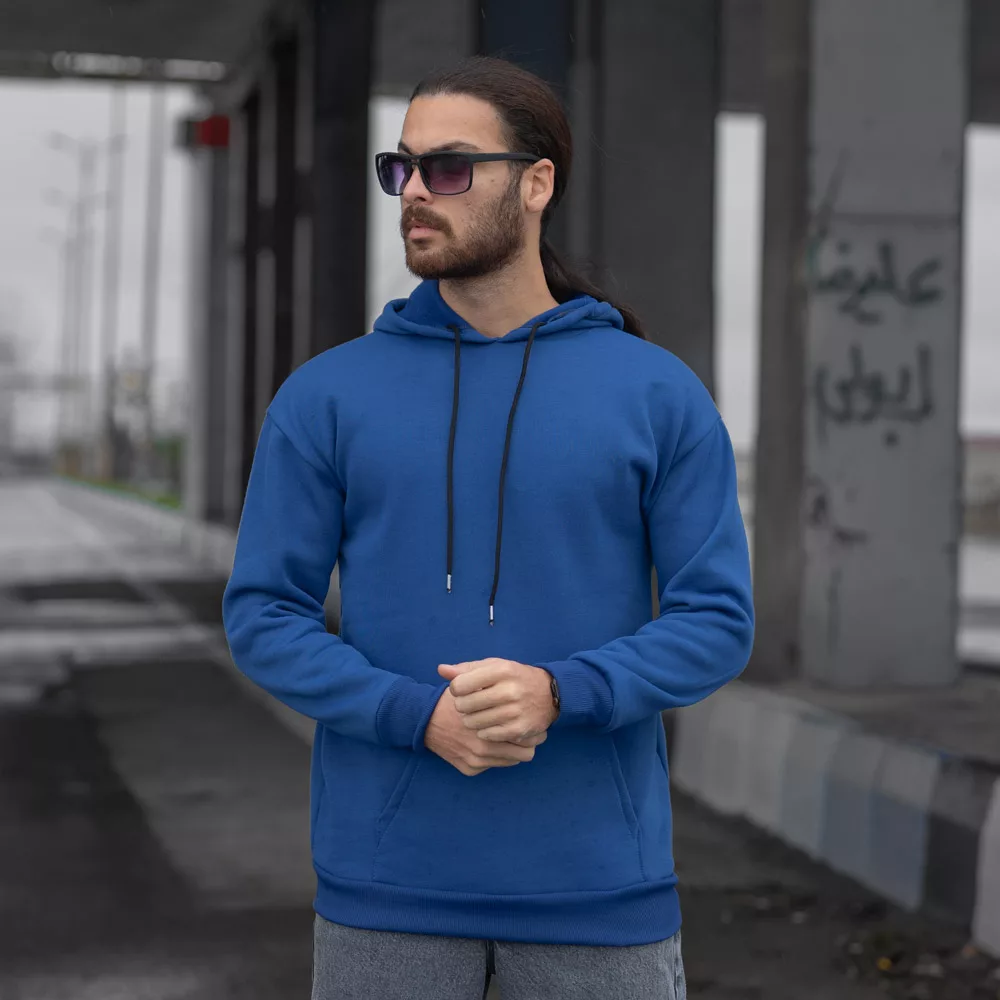 هودی ساده مردانه کد 23798