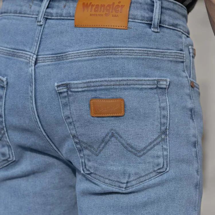 شلوار جین مردانه آبی روشن کد 28349