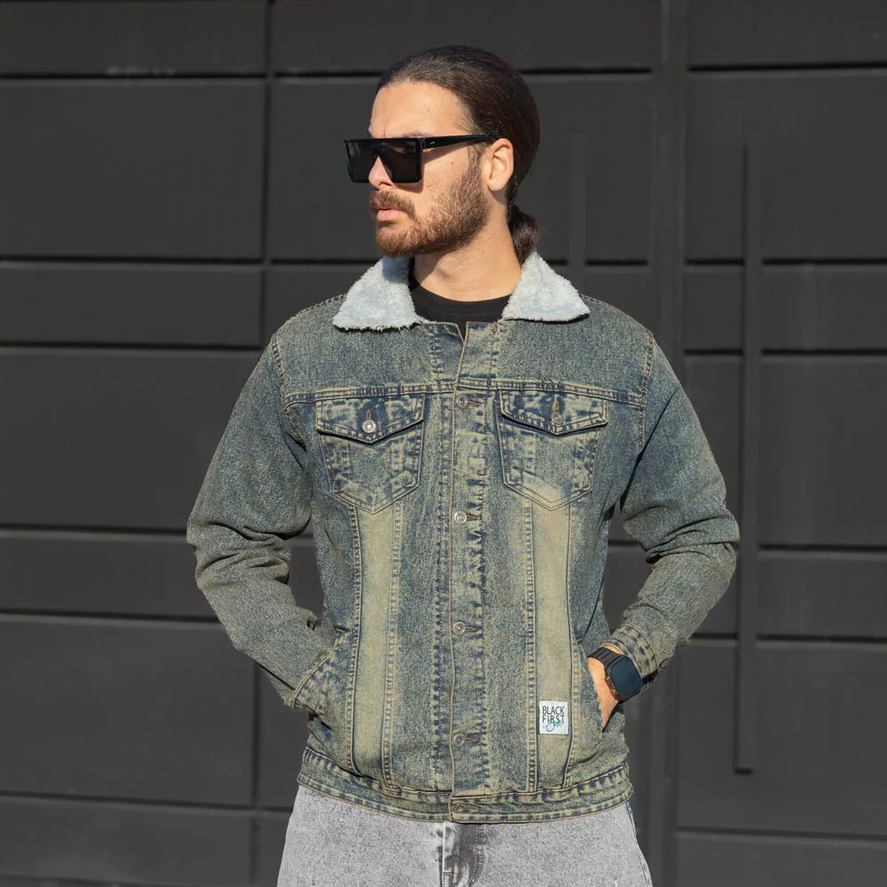 کت جین مردانه گازوئیلی کد 28401