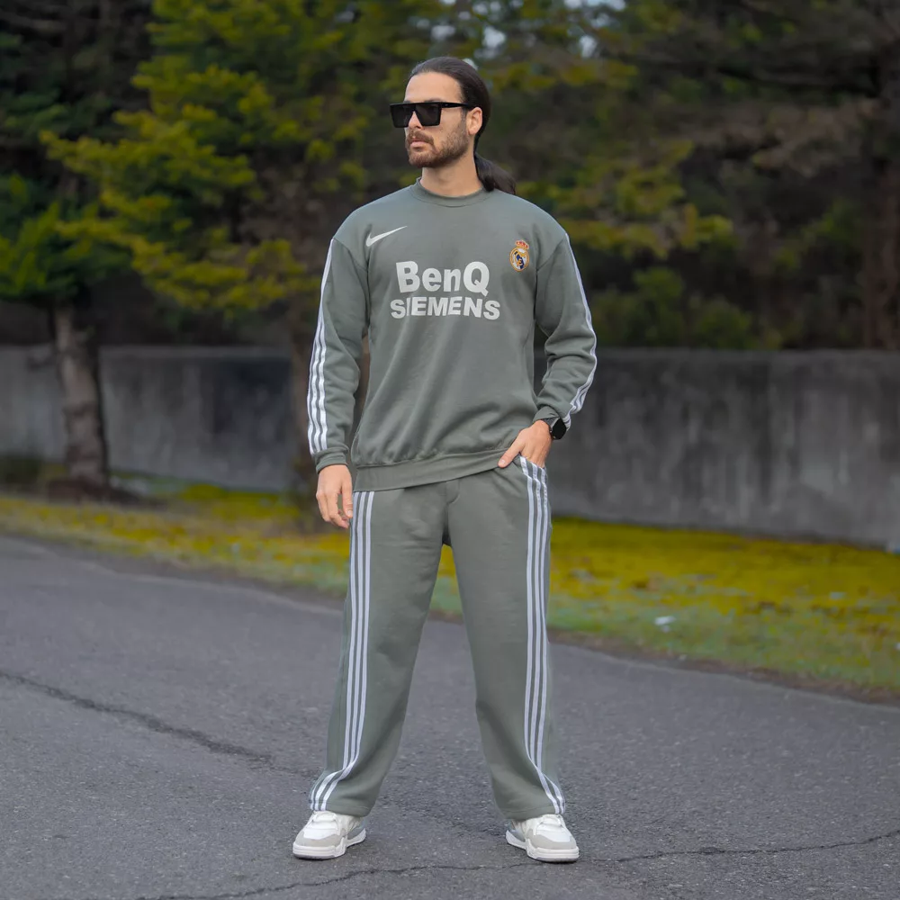 ست تیشرت و شلوار مردانه رئال مادرید کد 28448