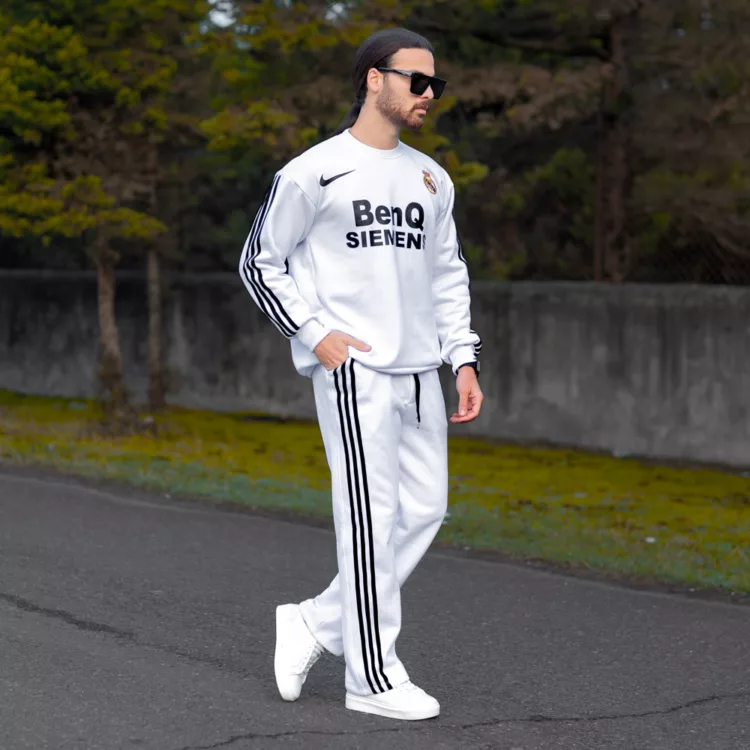 ست تیشرت و شلوار مردانه رئال مادرید کد 28448