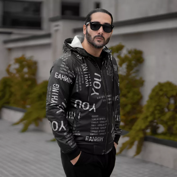 سوییشرت مردانه طرحدار کد 28456