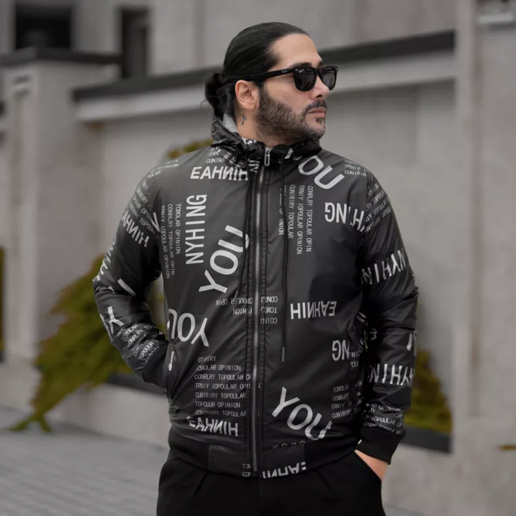 سوییشرت مردانه طرحدار کد 28456