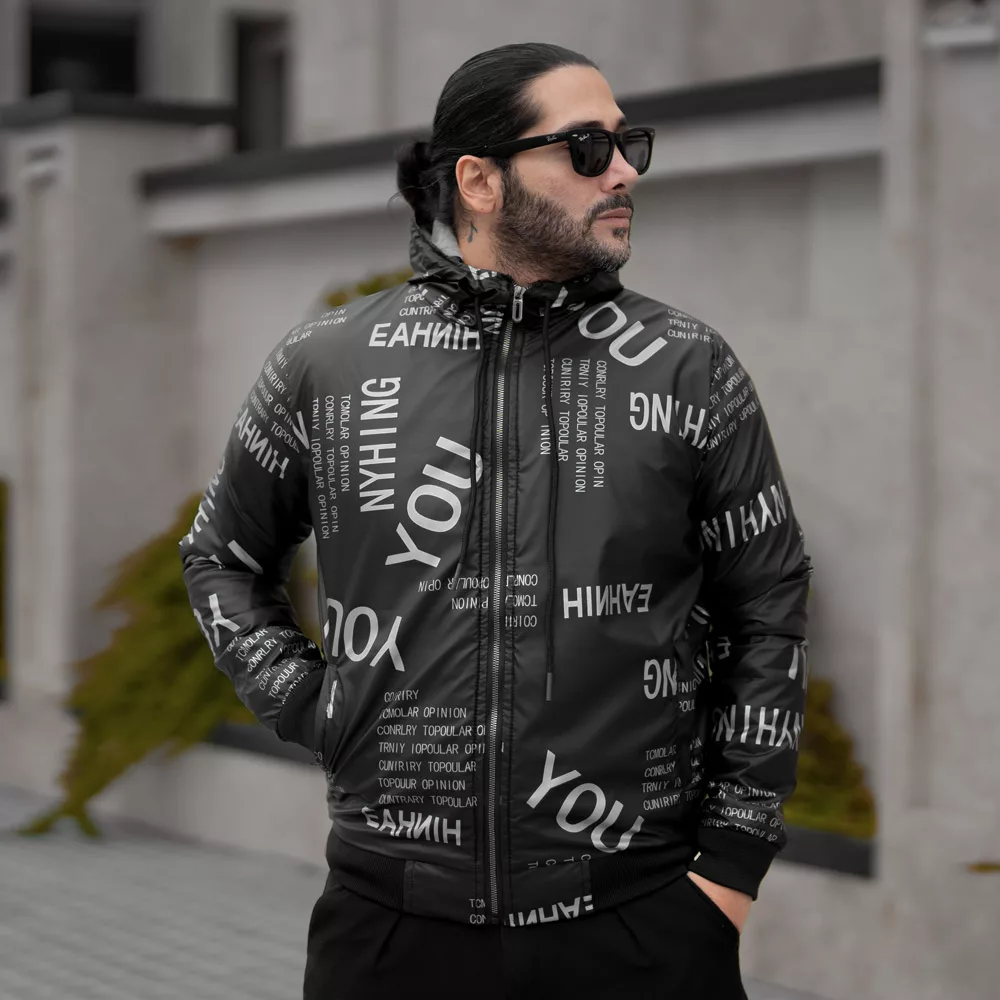 سوییشرت مردانه طرحدار کد 28456