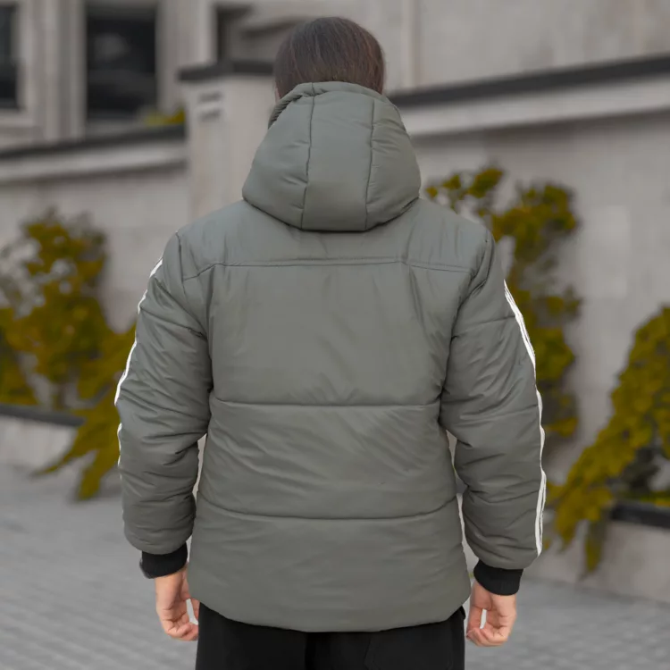 کاپشن مردانه آدیداس زیتونی کد 28499