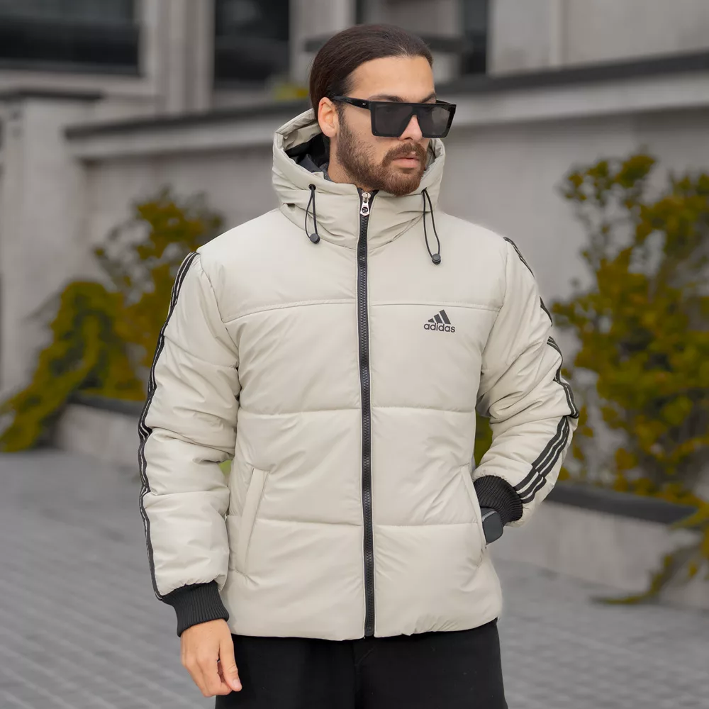 کاپشن مردانه آدیداس استخوانی کد 28503