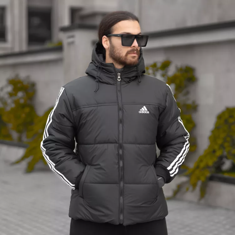 کاپشن مردانه آدیداس مشکی کد 28501