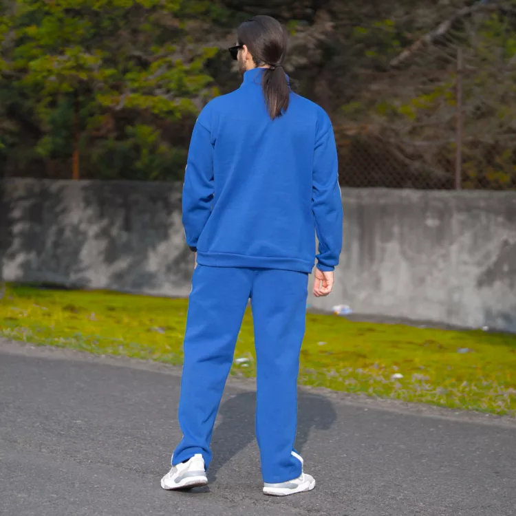 ست تیشرت نیم زیپ و شلوار مردانه نایک کد 28540