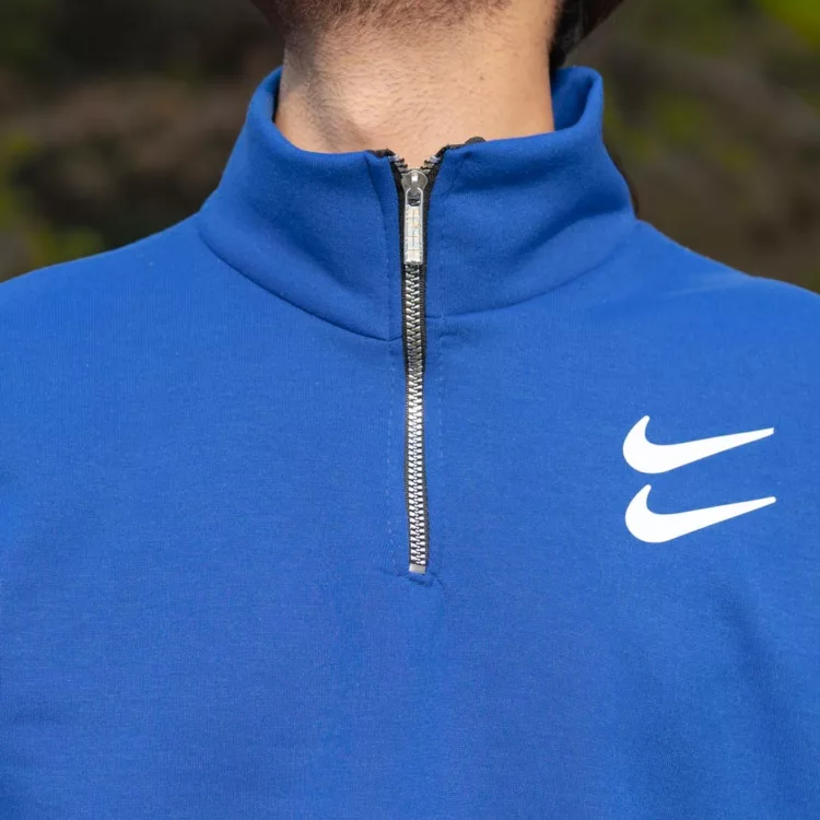 ست تیشرت نیم زیپ و شلوار مردانه نایک کد 28540