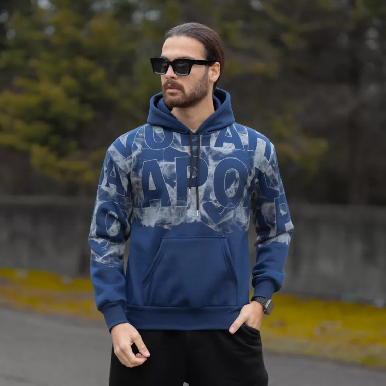 هودی مردانه طرحدار کد 28551