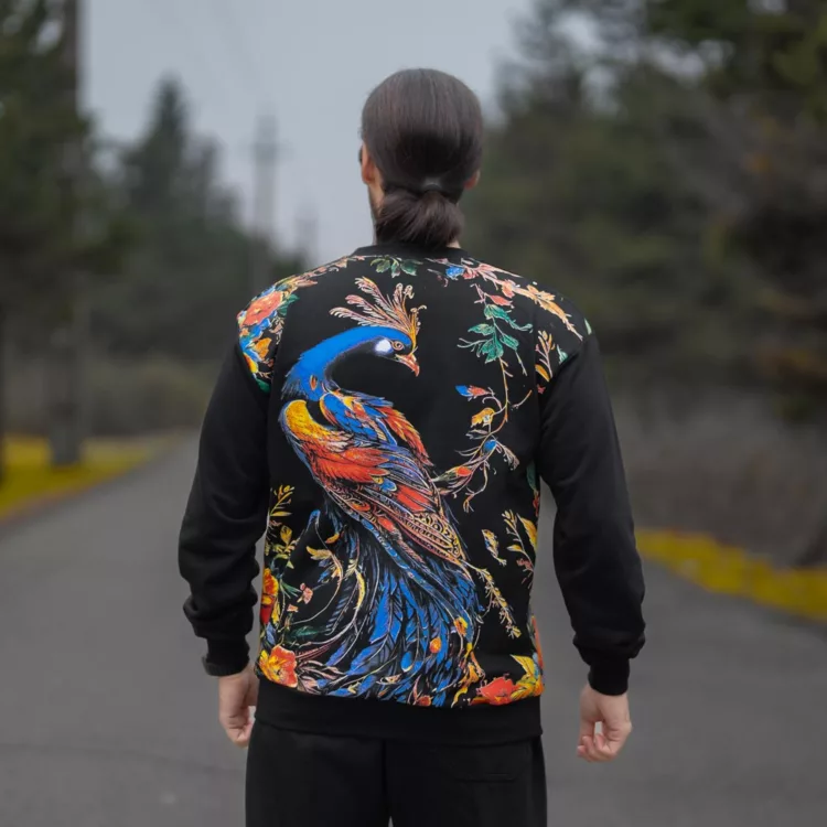 تیشرت دورس مردانه پشت چاپ کد 28534