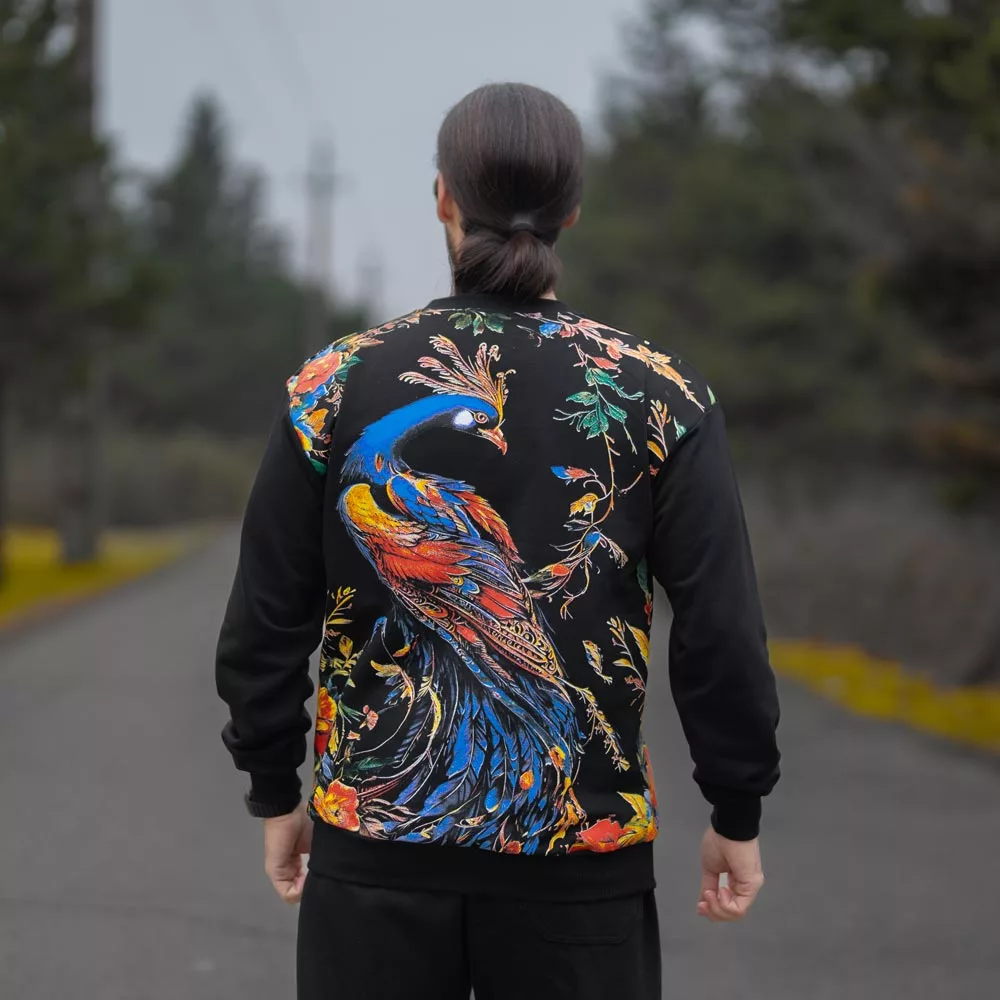 تیشرت دورس مردانه پشت چاپ کد 28534