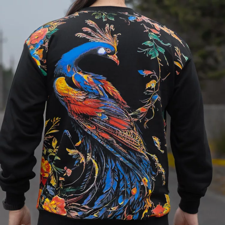 تیشرت دورس مردانه پشت چاپ کد 28534