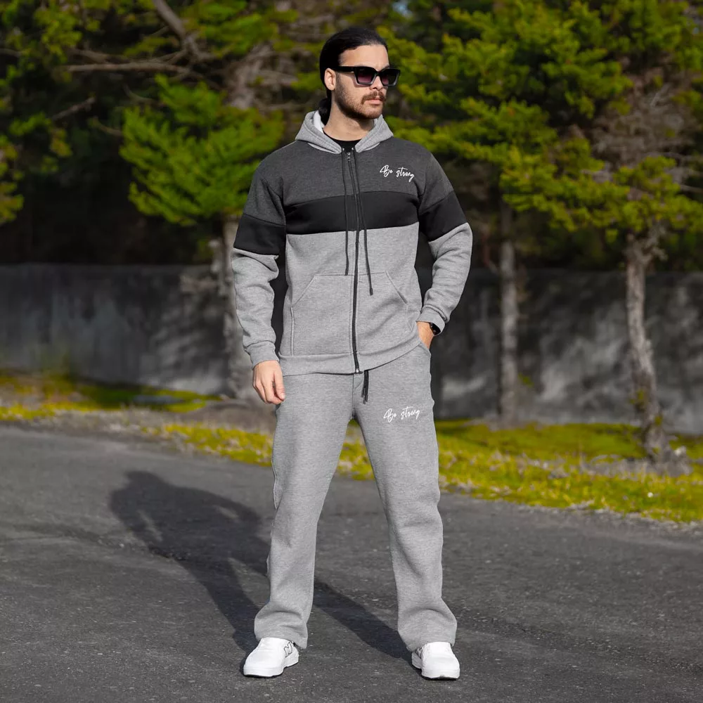 ست سوییشرت و شلوار مردانه بی استرانگ کد 28594