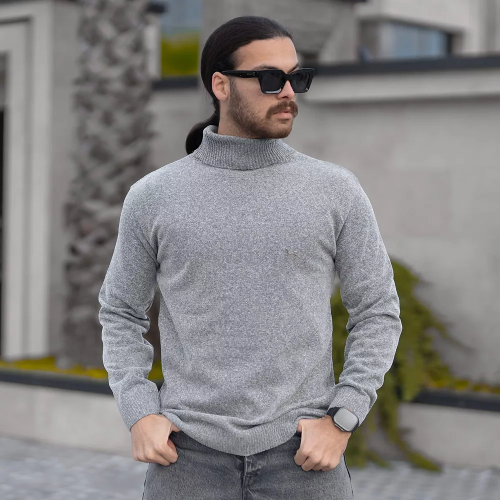 بافت مردانه یقه اسکی پوما کد 17761