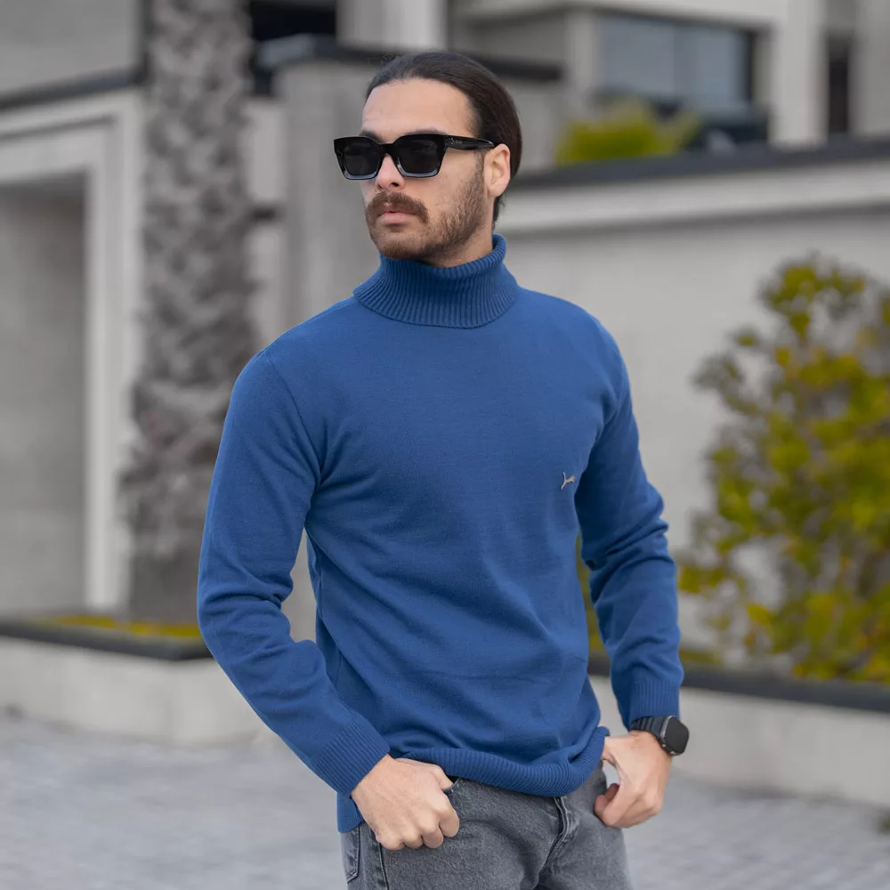 بافت مردانه یقه اسکی پوما کد 17761