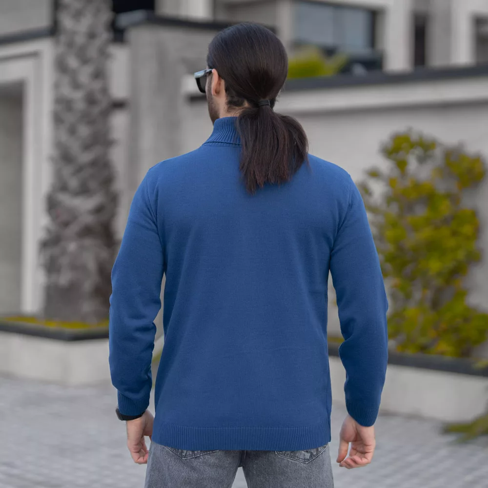 بافت مردانه یقه اسکی پوما کد 17761