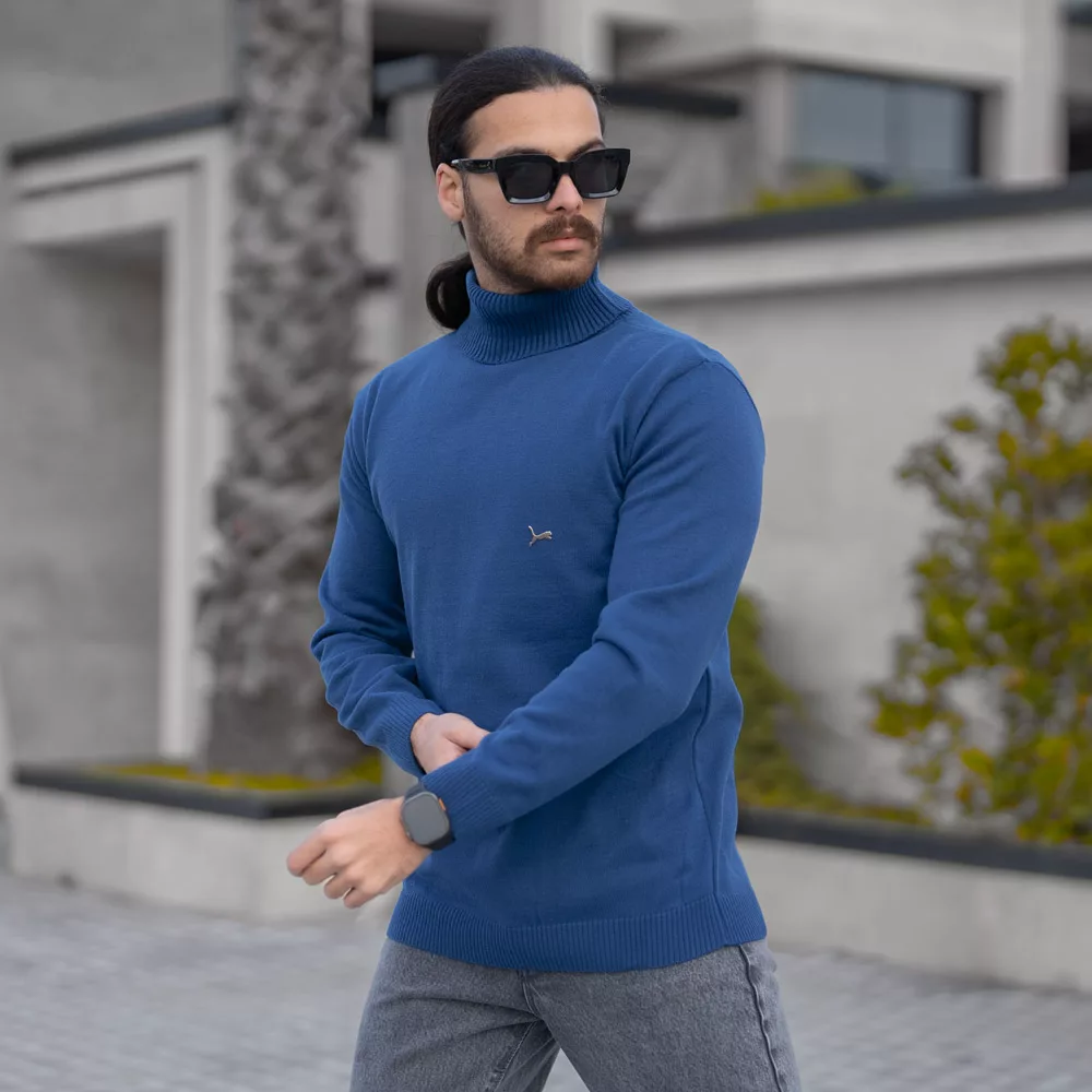 بافت مردانه یقه اسکی پوما کد 17761