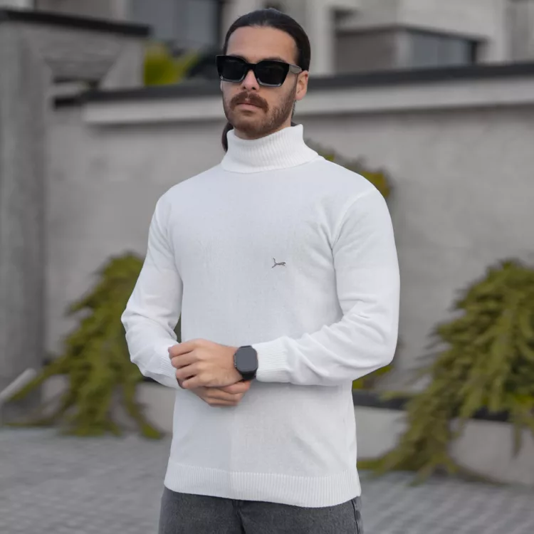 بافت مردانه یقه اسکی پوما کد 17761