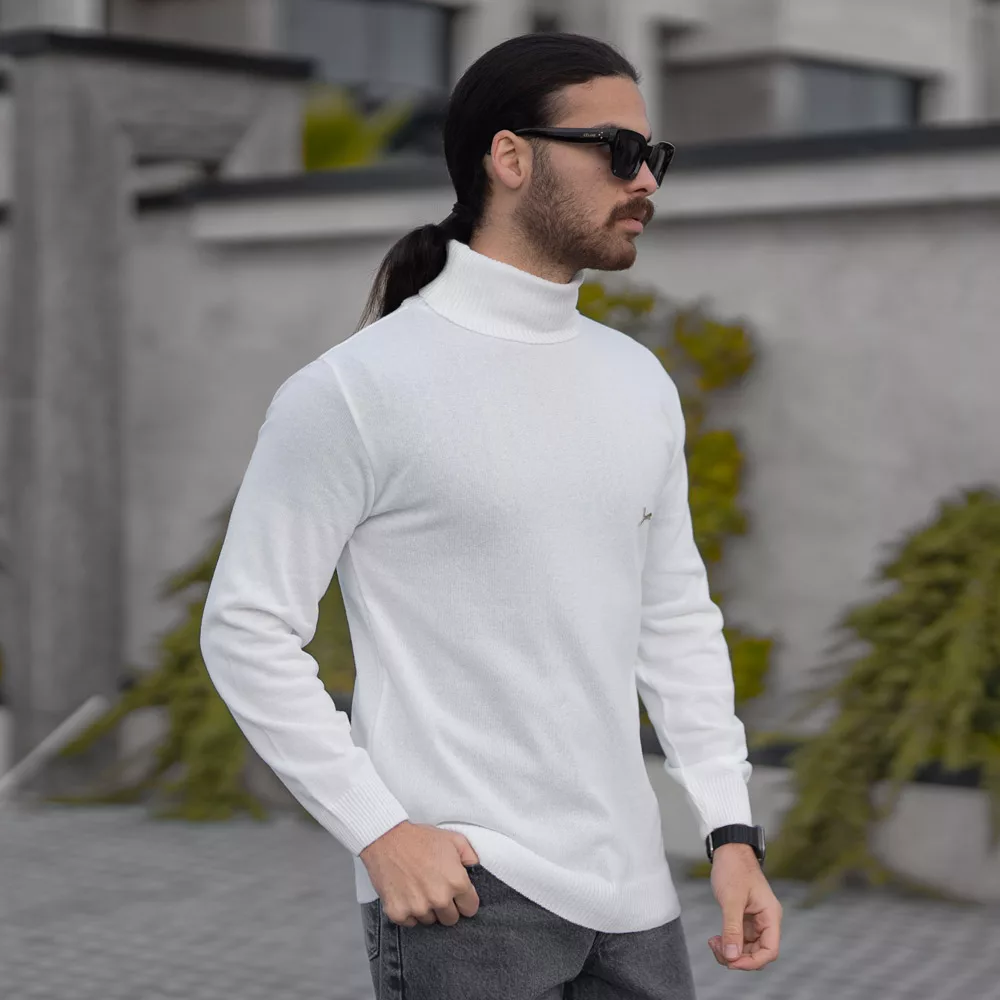 بافت مردانه یقه اسکی پوما کد 17761