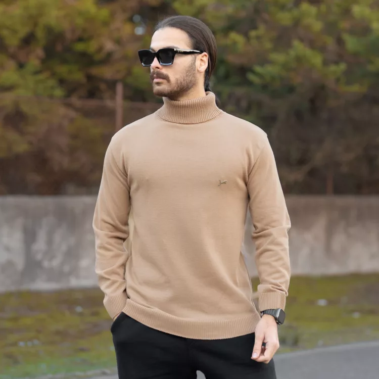 بافت مردانه یقه اسکی پوما کد 17761