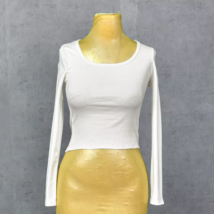 تیشرت کراپ دخترانه کد 28281