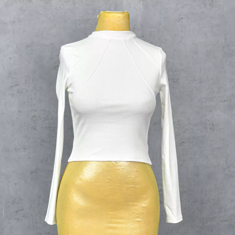 تیشرت کراپ دخترانه کد 28282