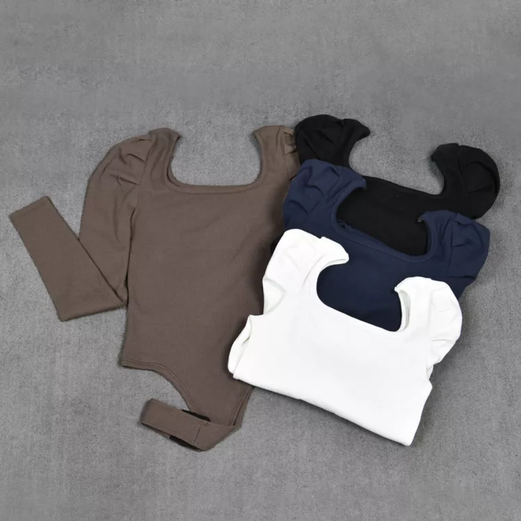 بادی آستین عروسکی دخترانه کد 28280