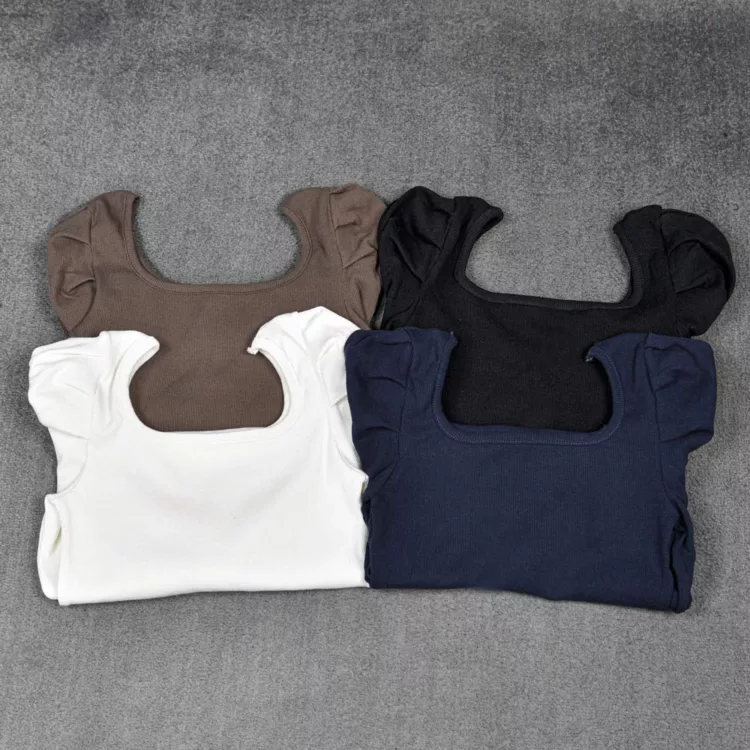 بادی آستین عروسکی دخترانه کد 28280