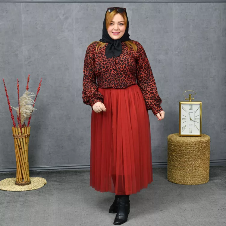 ست شومیز و دامن کد 28264