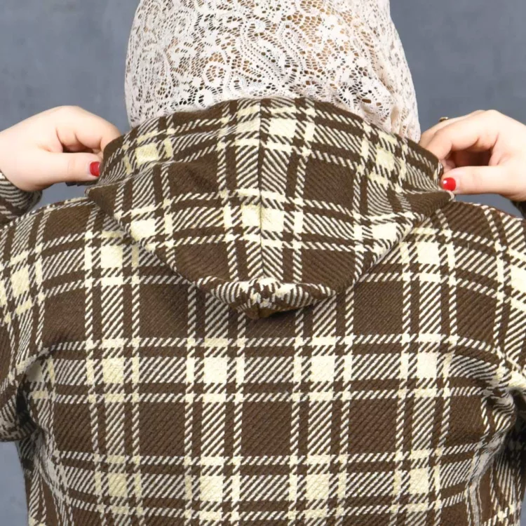 کفتان پشمی دخترانه کد 27535