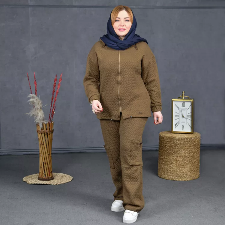 ست سوییشرت و شلوار دخترانه کد 28404