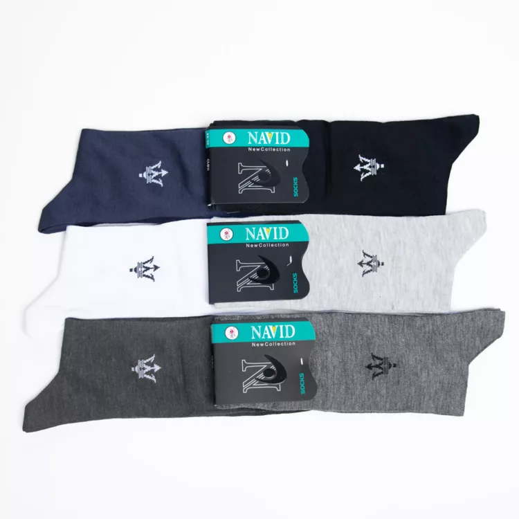 جوراب مردانه ساق بلند مازراتی کد 28505