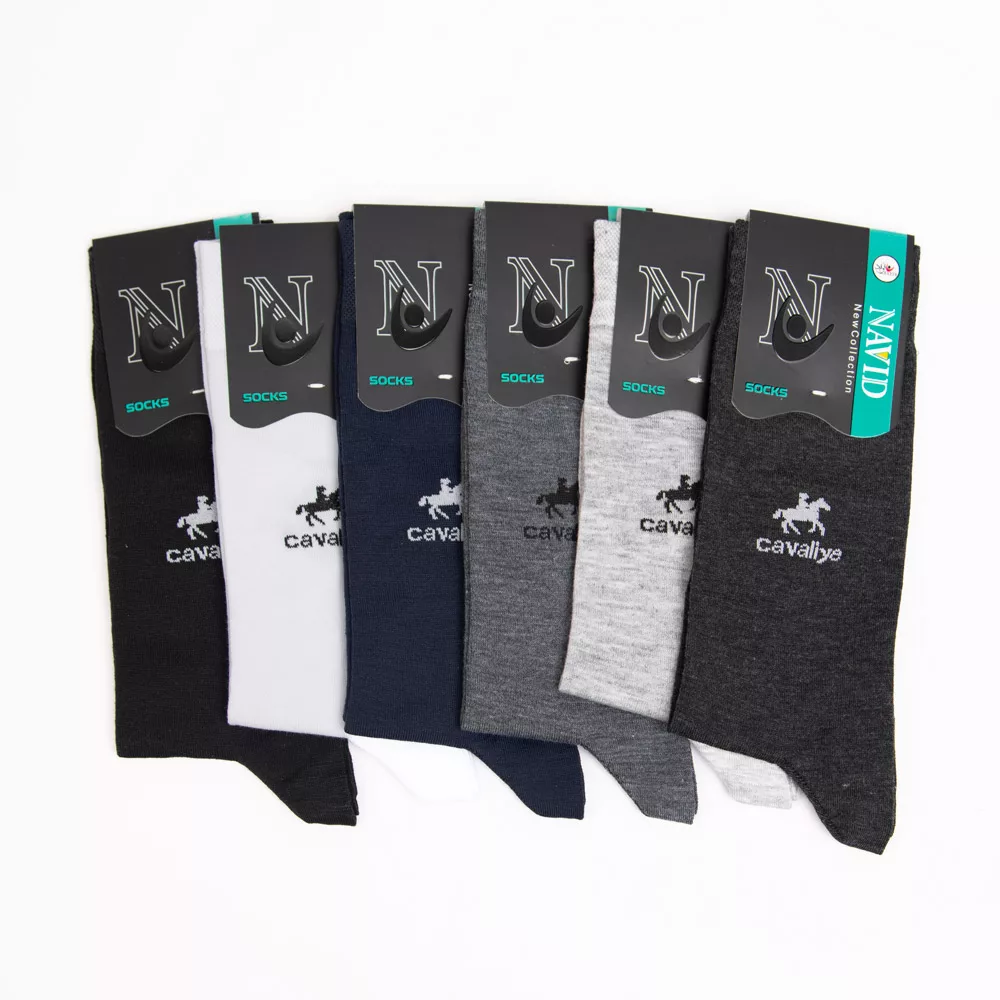 جوراب مردانه ساق بلند کد 28527