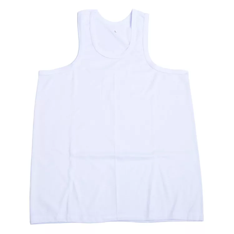 رکابی مردانه سفید ساده