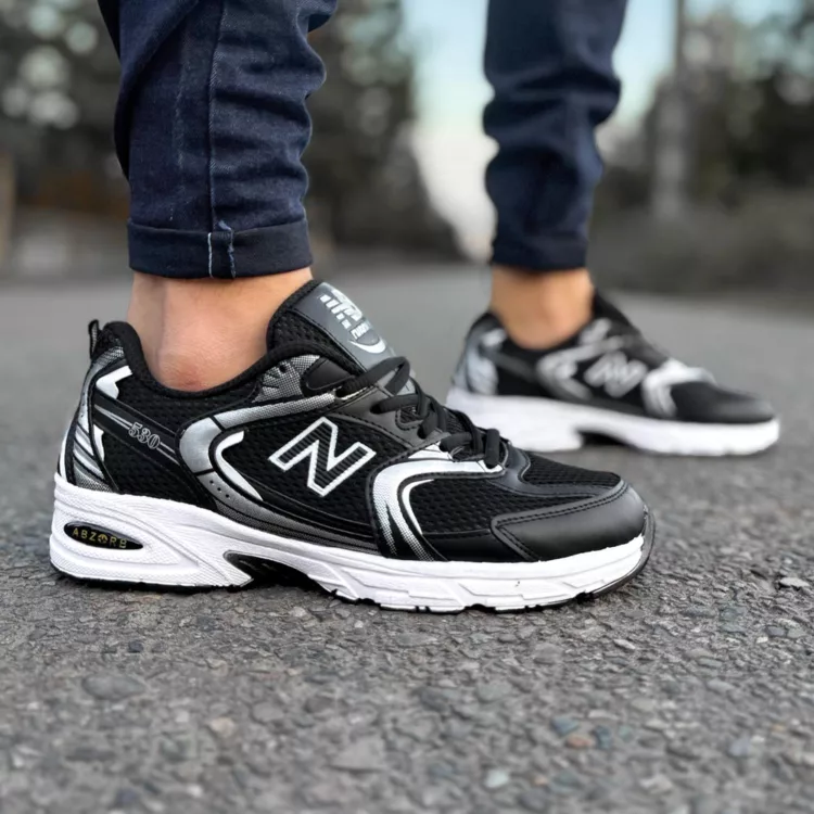 کتانی مردانه نیوبالانس 530 مشکی کد 28429