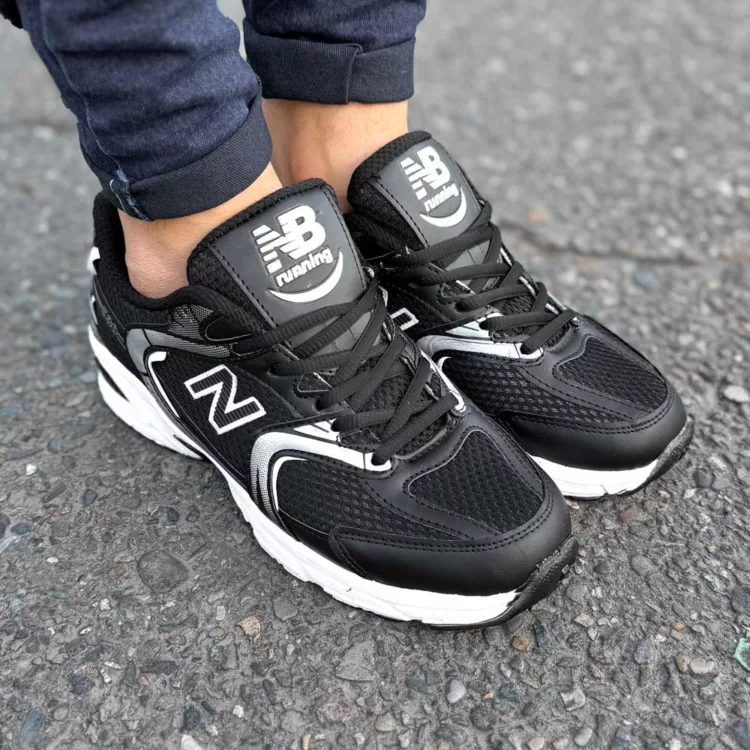 کتانی مردانه نیوبالانس 530 مشکی کد 28429