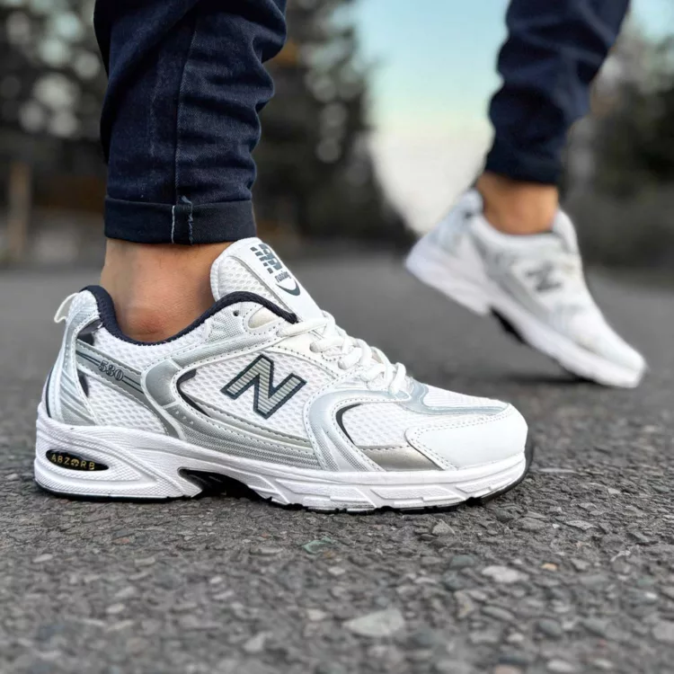 کتانی مردانه نیوبالانس 530 سفید کد 28428