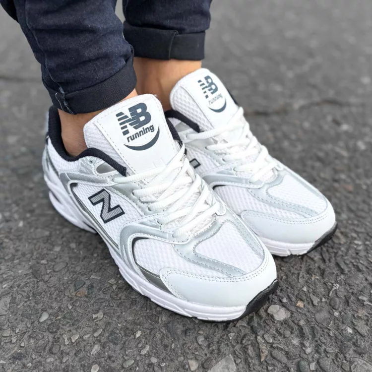 کتانی مردانه نیوبالانس 530 سفید کد 28428