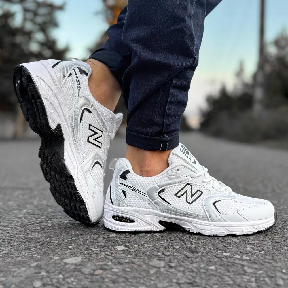 کتانی مردانه نیوبالانس 530 سفید کد 28426