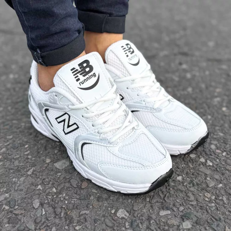 کتانی مردانه نیوبالانس 530 سفید کد 28426