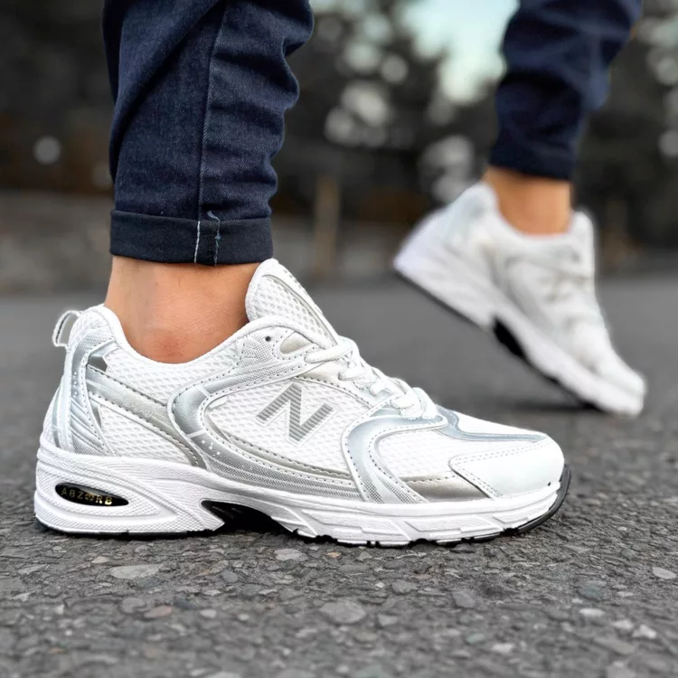 کتانی مردانه نیوبالانس 530 سفید کد 28427