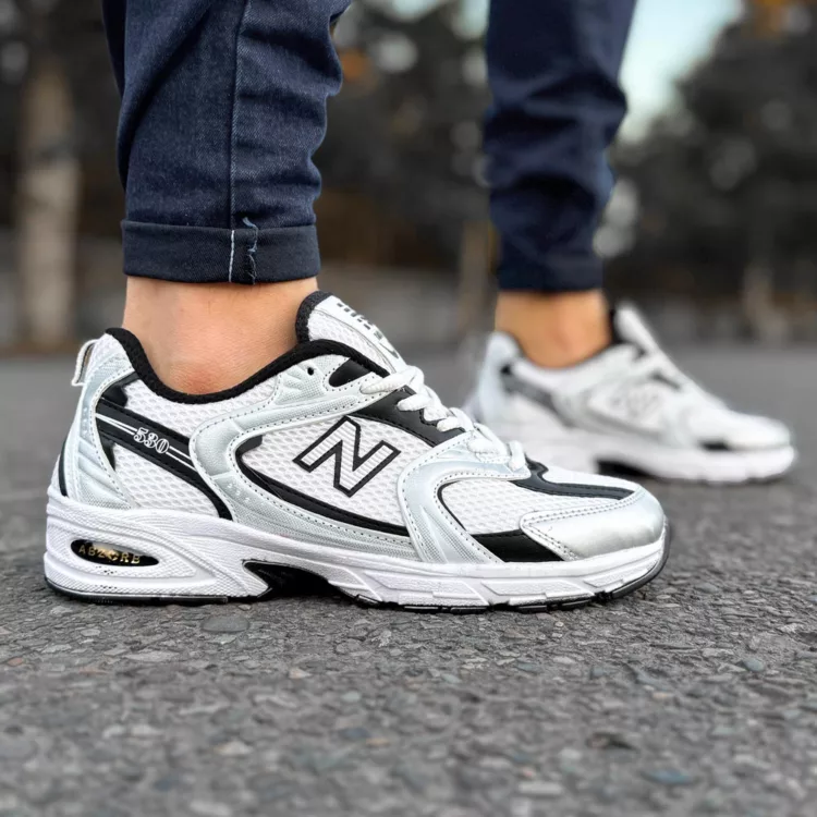 کتانی مردانه نیوبالانس 530 سفید کد 28430