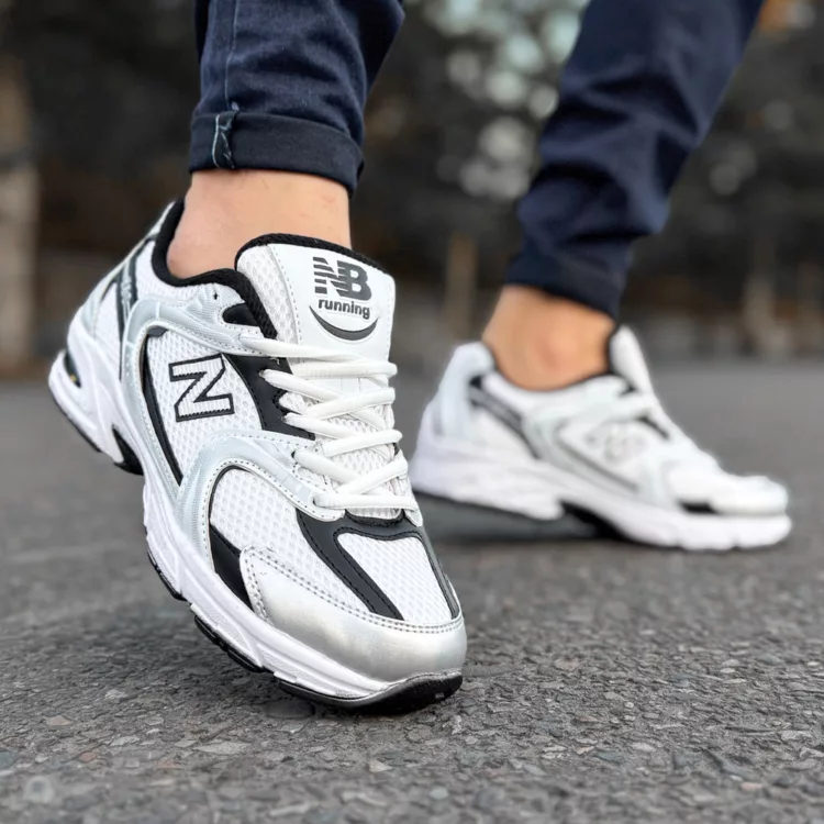 کتانی مردانه نیوبالانس 530 سفید کد 28430