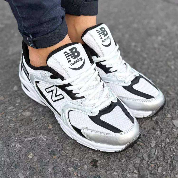 کتانی مردانه نیوبالانس 530 سفید کد 28430