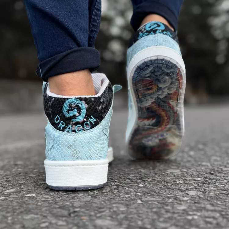 کتانی مردانه ساقدار نایک دراگون کد 28358