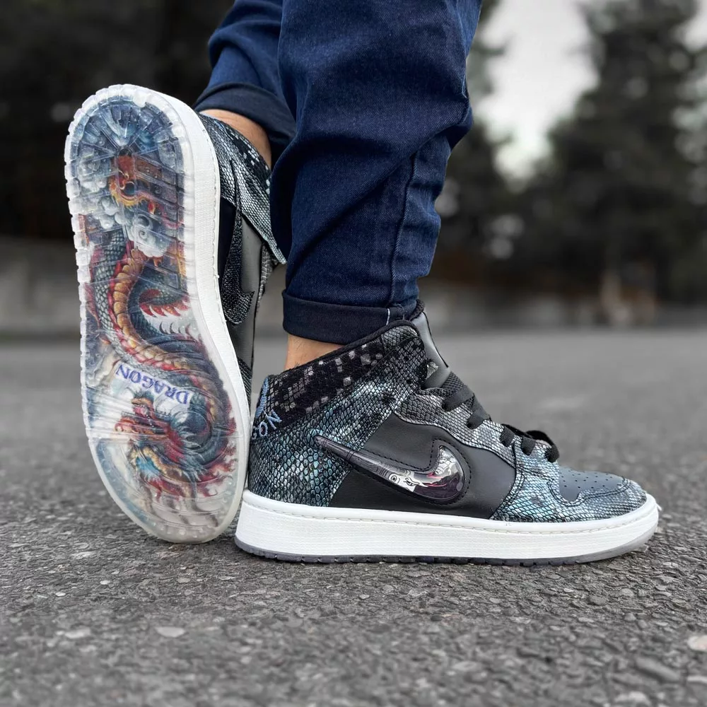 کتانی مردانه ساقدار نایک دراگون کد 28357