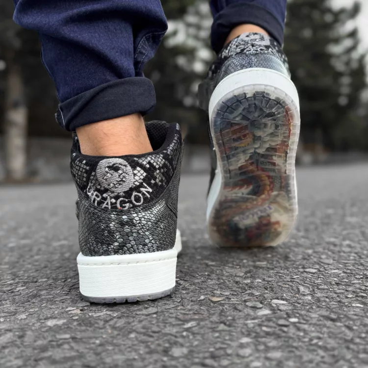 کتانی مردانه ساقدار نایک دراگون کد 28356