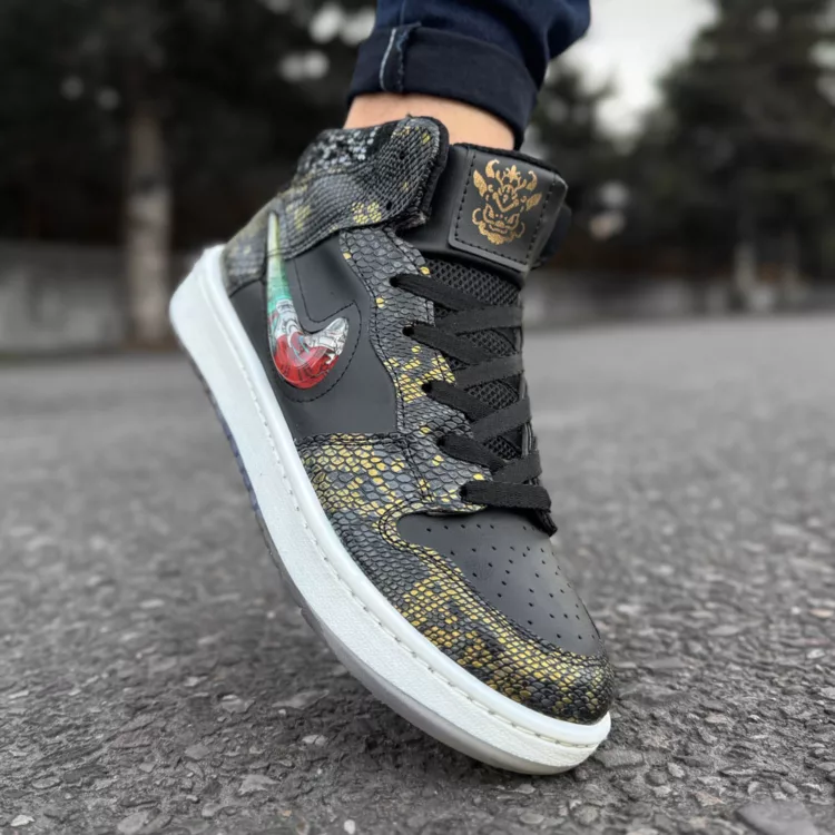 کتانی مردانه ساقدار نایک دراگون کد 28359