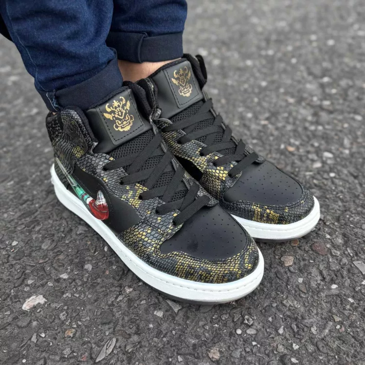 کتانی مردانه ساقدار نایک دراگون کد 28359